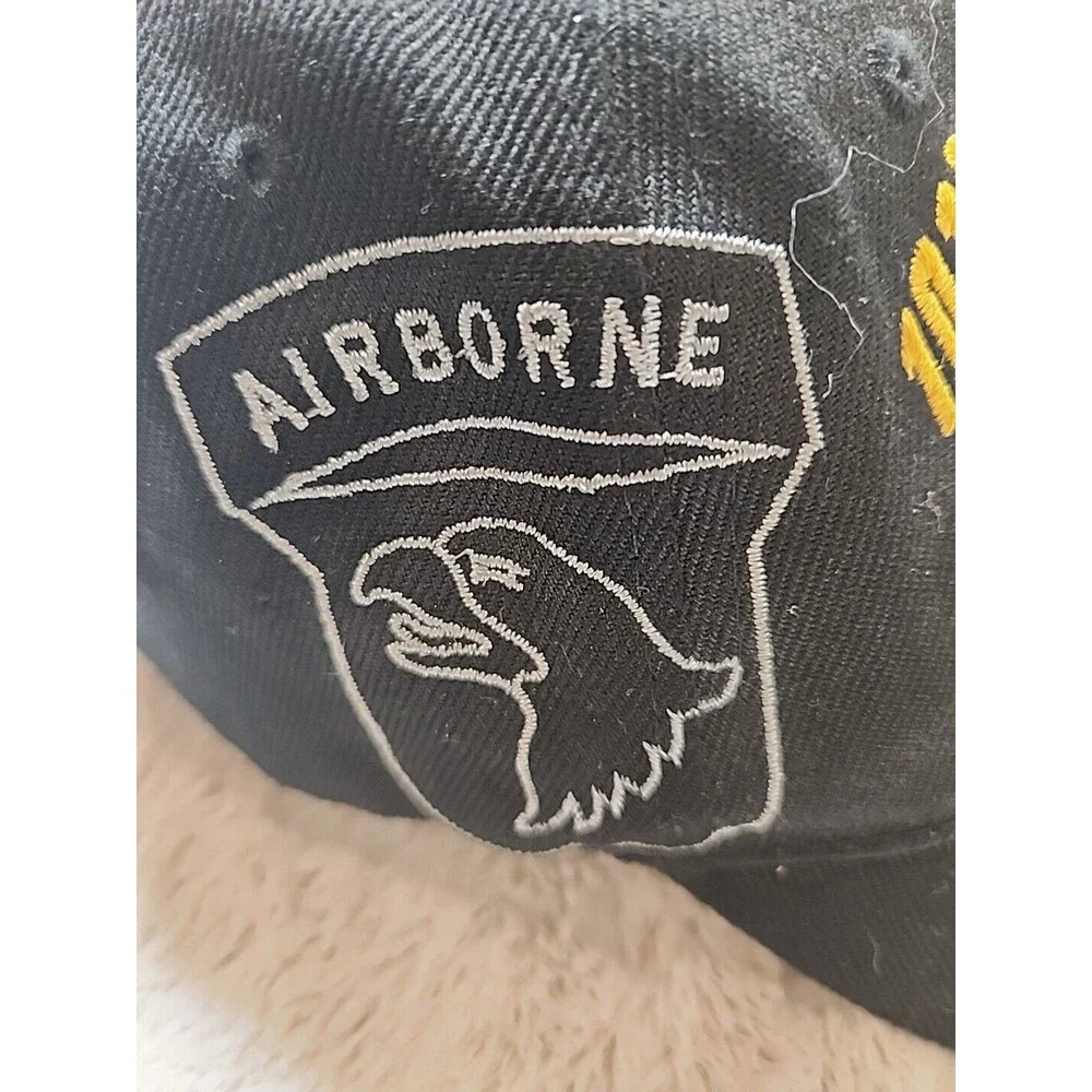 US Army‎ Screaming Eagles 101st Airborne Hat Cap Strapback Mens Adjustable OSFM